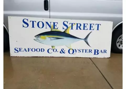 8x3 plywood sign from Ga.